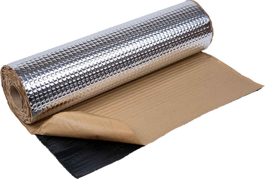 Alubutyl Silber 40cm x 500cm = 2 m², Stärke 2mm